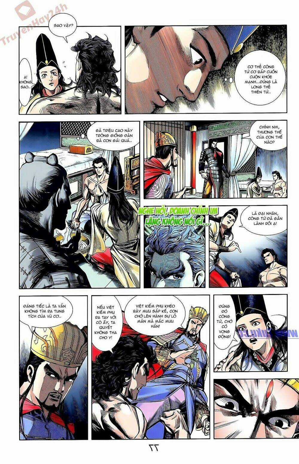 Thiên Tử Truyền Kỳ 2 - Tần Vương Doanh Chính Chapter 52 trang 14