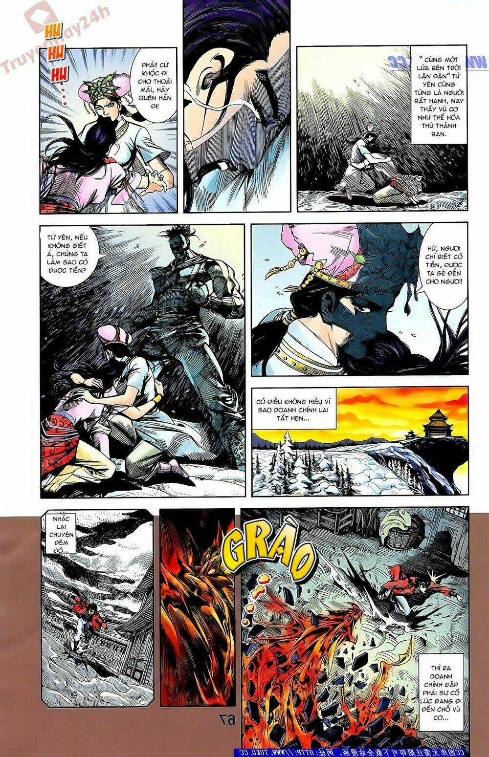 Thiên Tử Truyền Kỳ 2 - Tần Vương Doanh Chính Chapter 52 trang 4