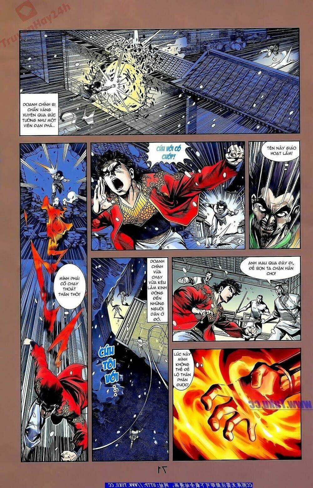 Thiên Tử Truyền Kỳ 2 - Tần Vương Doanh Chính Chapter 52 trang 8