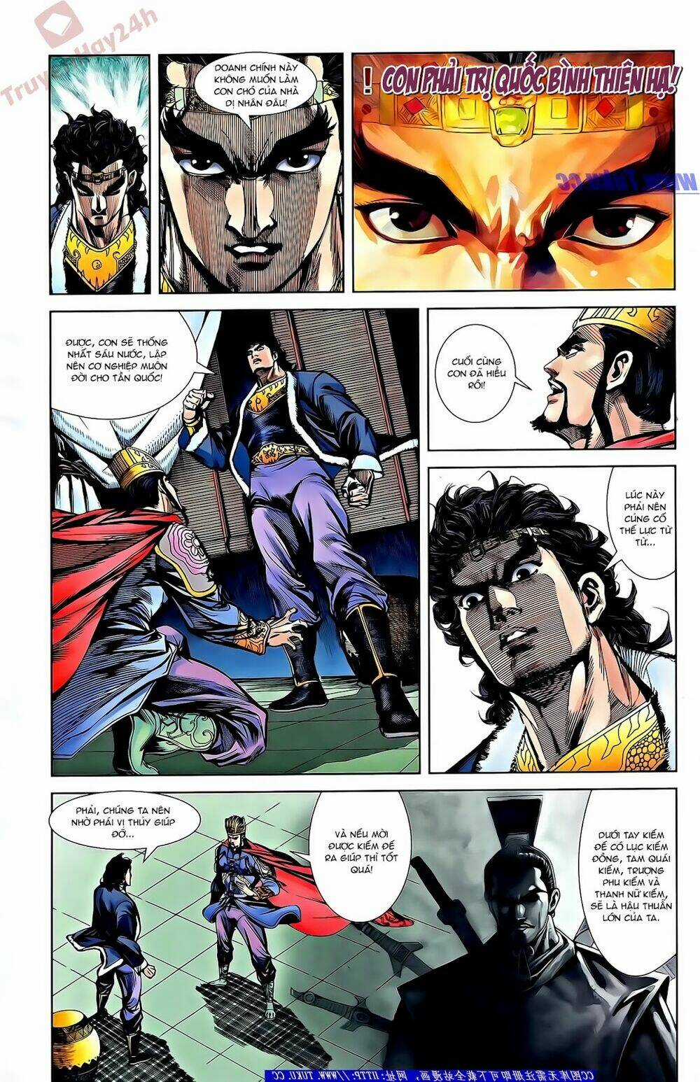Thiên Tử Truyền Kỳ 2 - Tần Vương Doanh Chính Chapter 53 trang 11