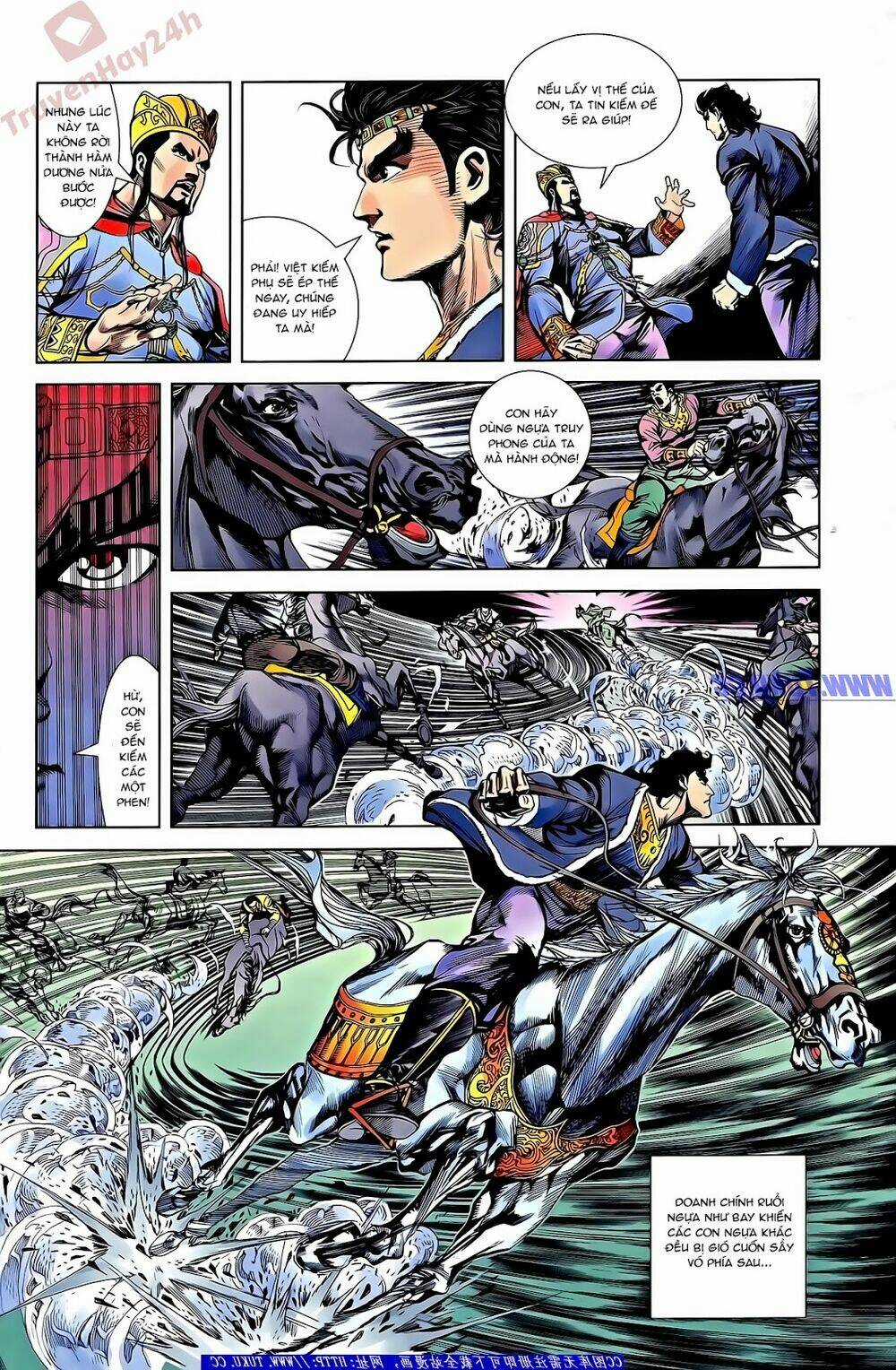 Thiên Tử Truyền Kỳ 2 - Tần Vương Doanh Chính Chapter 53 trang 12