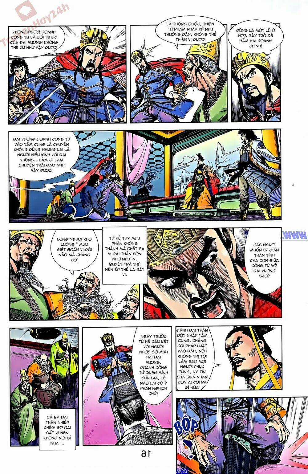 Thiên Tử Truyền Kỳ 2 - Tần Vương Doanh Chính Chapter 53 trang 4
