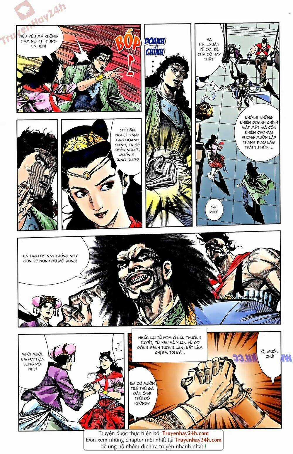 Thiên Tử Truyền Kỳ 2 - Tần Vương Doanh Chính Chapter 53 trang 7