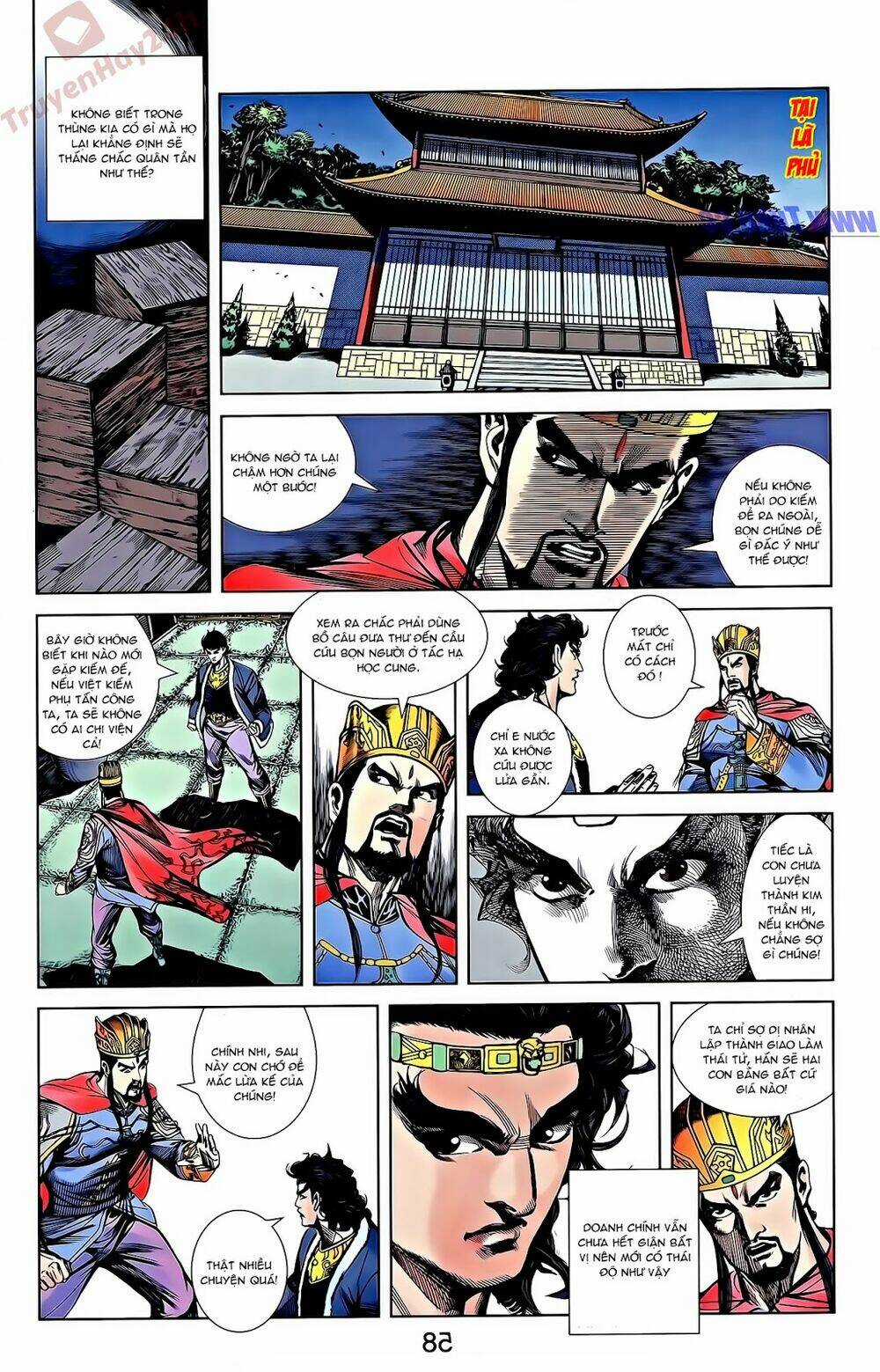 Thiên Tử Truyền Kỳ 2 - Tần Vương Doanh Chính Chapter 54 trang 17