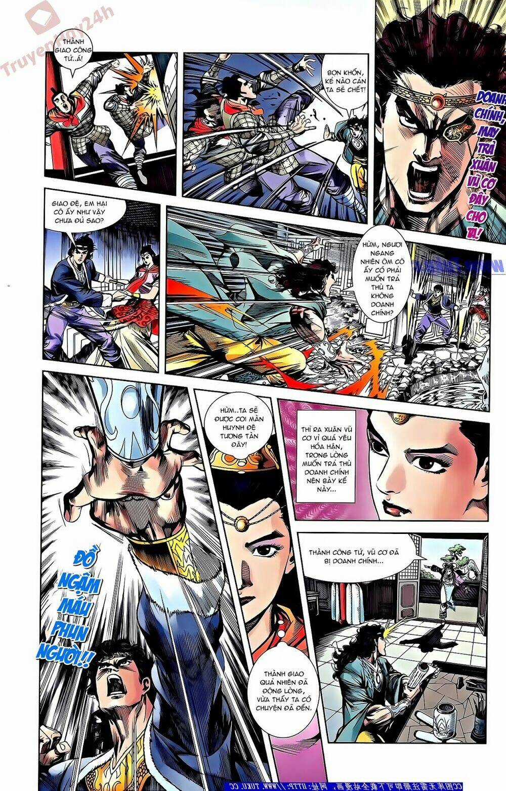 Thiên Tử Truyền Kỳ 2 - Tần Vương Doanh Chính Chapter 54 trang 20