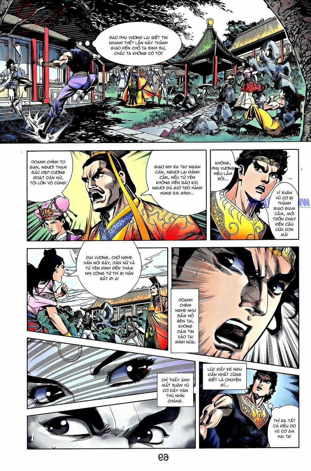 Thiên Tử Truyền Kỳ 2 - Tần Vương Doanh Chính Chapter 54 trang 28