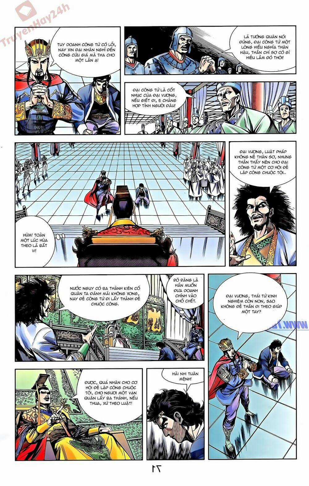 Thiên Tử Truyền Kỳ 2 - Tần Vương Doanh Chính Chapter 54 trang 30