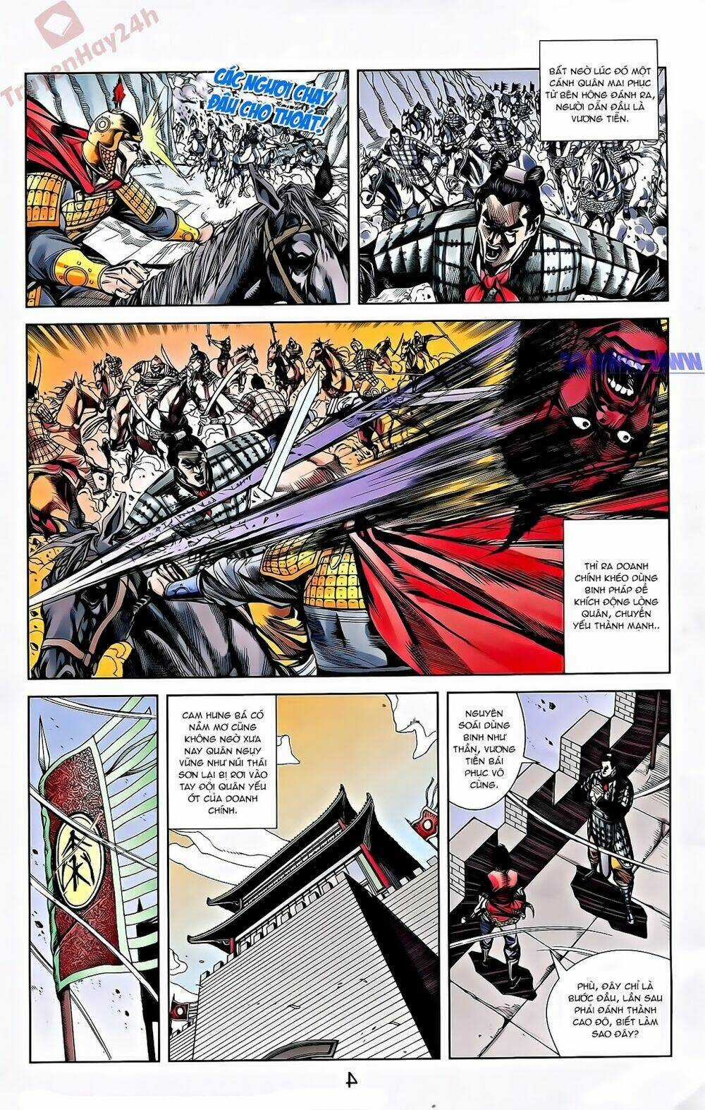 Thiên Tử Truyền Kỳ 2 - Tần Vương Doanh Chính Chapter 55 trang 10