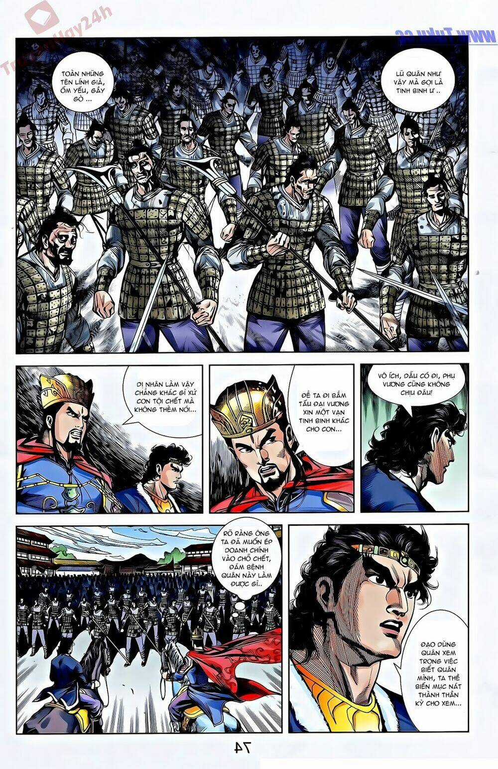 Thiên Tử Truyền Kỳ 2 - Tần Vương Doanh Chính Chapter 55 trang 2