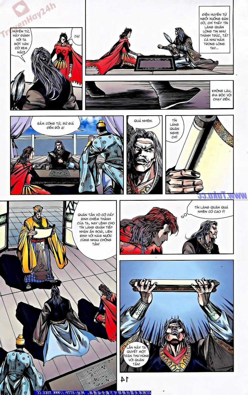 Thiên Tử Truyền Kỳ 2 - Tần Vương Doanh Chính Chapter 55 trang 20