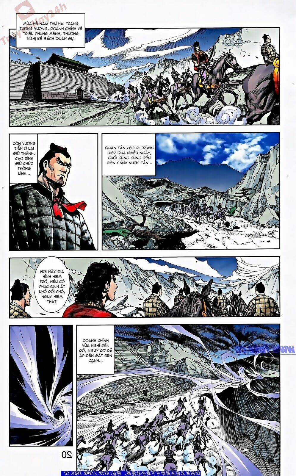 Thiên Tử Truyền Kỳ 2 - Tần Vương Doanh Chính Chapter 55 trang 26