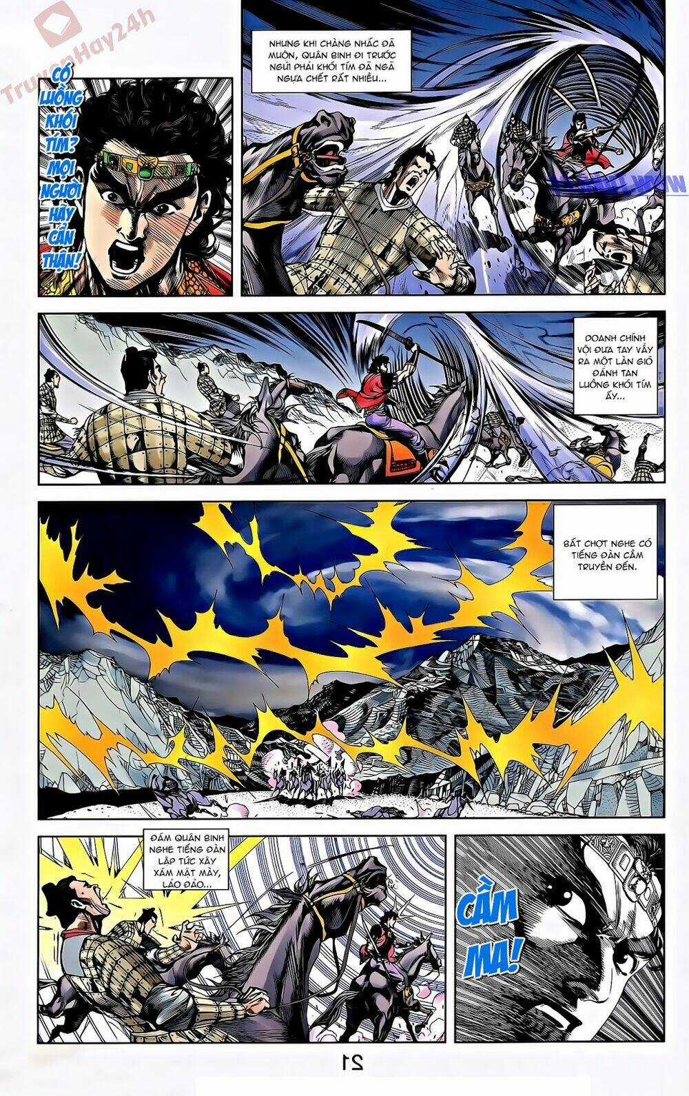 Thiên Tử Truyền Kỳ 2 - Tần Vương Doanh Chính Chapter 55 trang 27