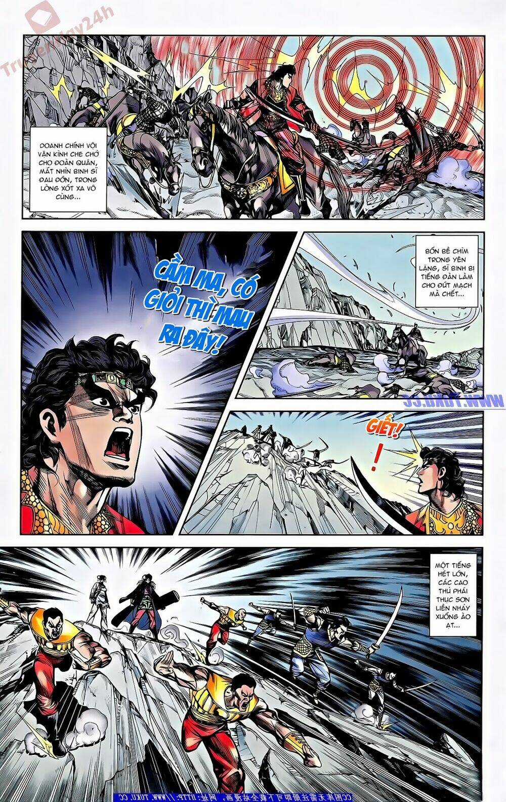 Thiên Tử Truyền Kỳ 2 - Tần Vương Doanh Chính Chapter 55 trang 28