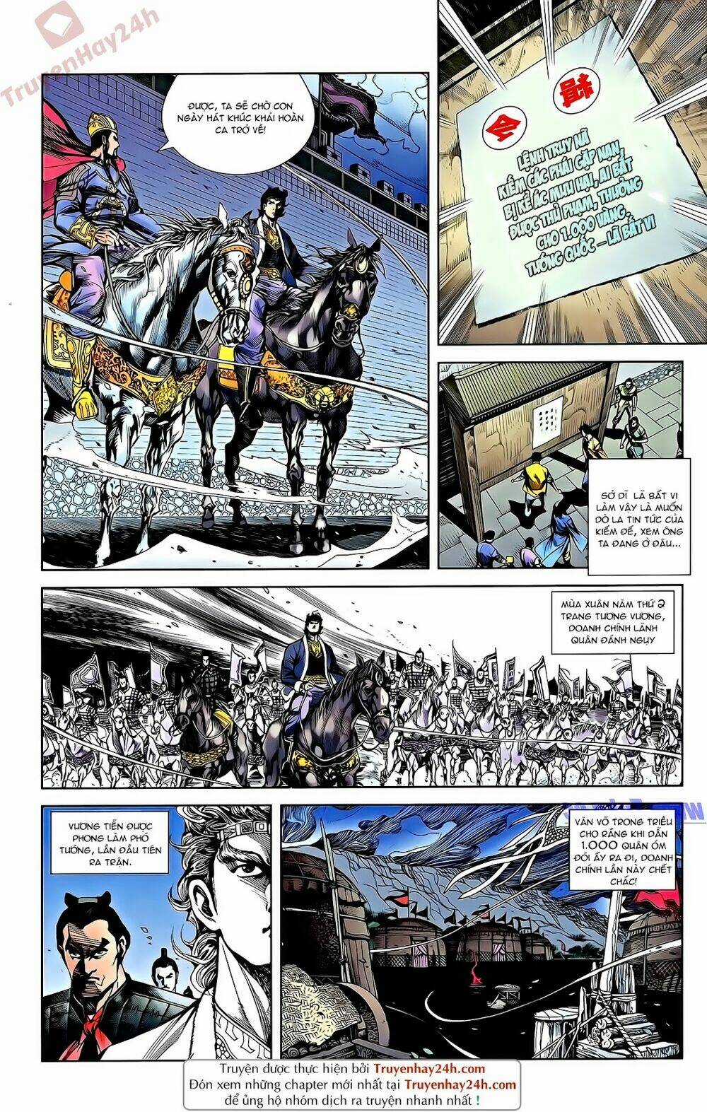 Thiên Tử Truyền Kỳ 2 - Tần Vương Doanh Chính Chapter 55 trang 3