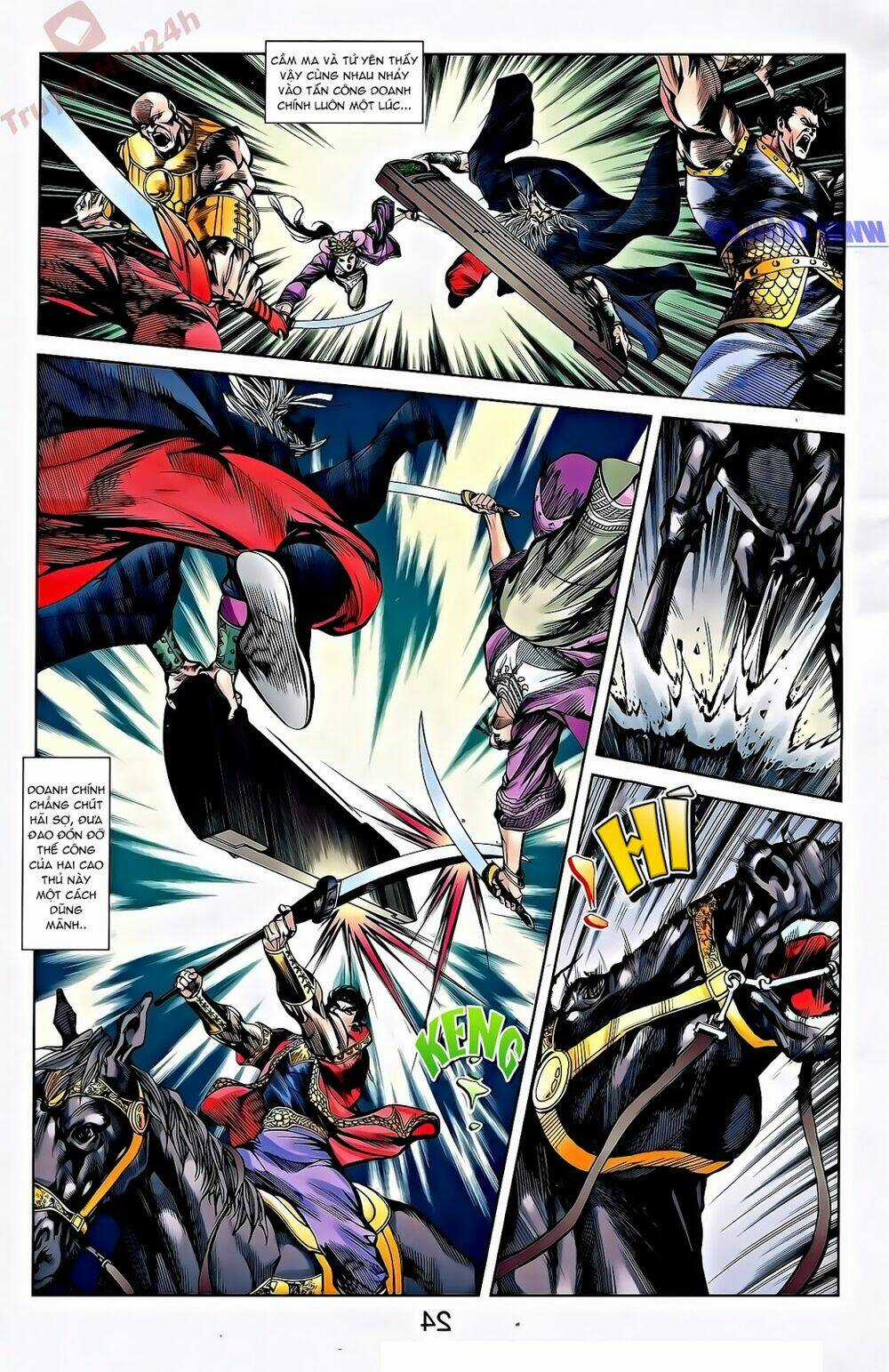 Thiên Tử Truyền Kỳ 2 - Tần Vương Doanh Chính Chapter 55 trang 30