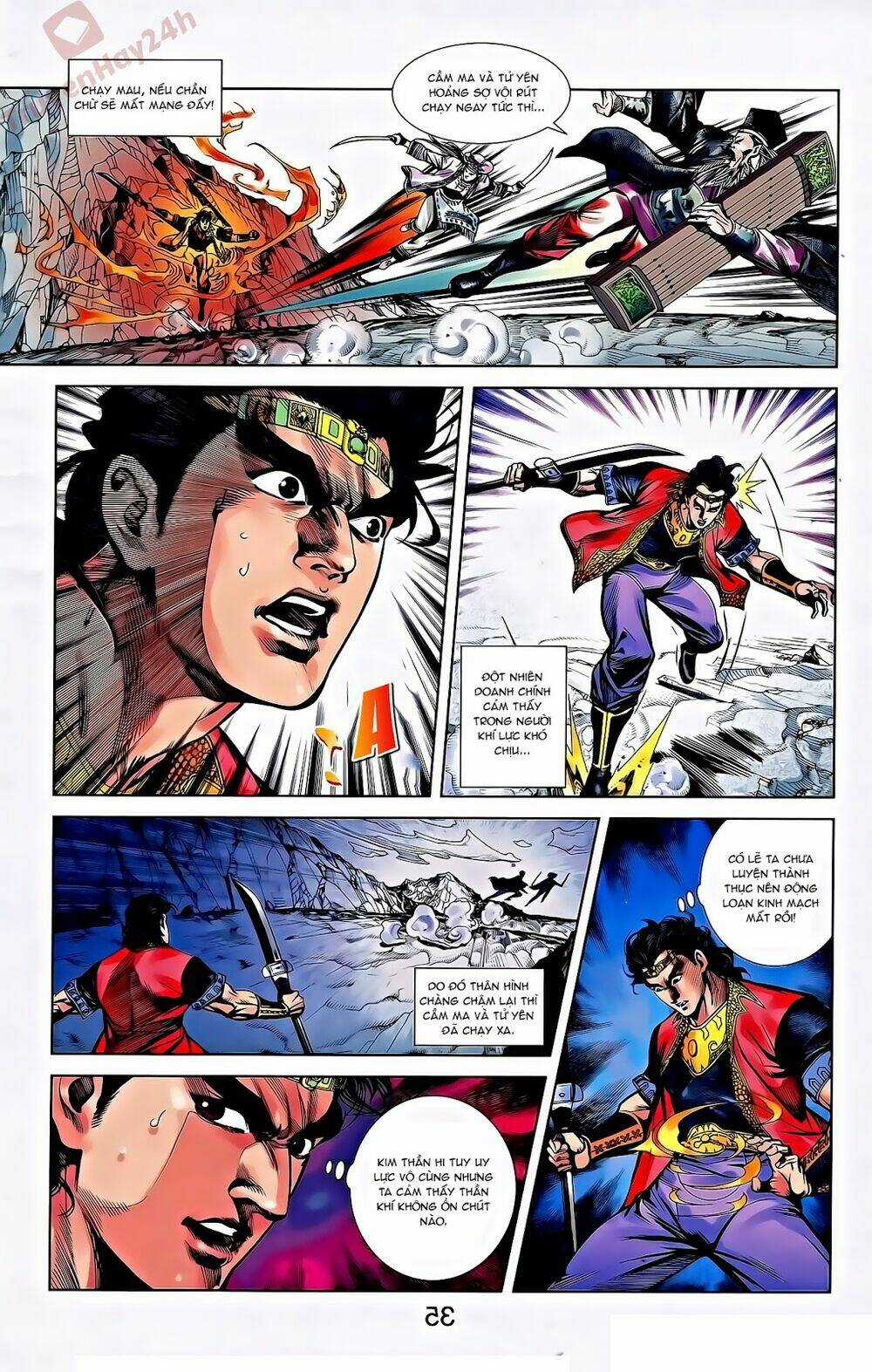 Thiên Tử Truyền Kỳ 2 - Tần Vương Doanh Chính Chapter 56 trang 10