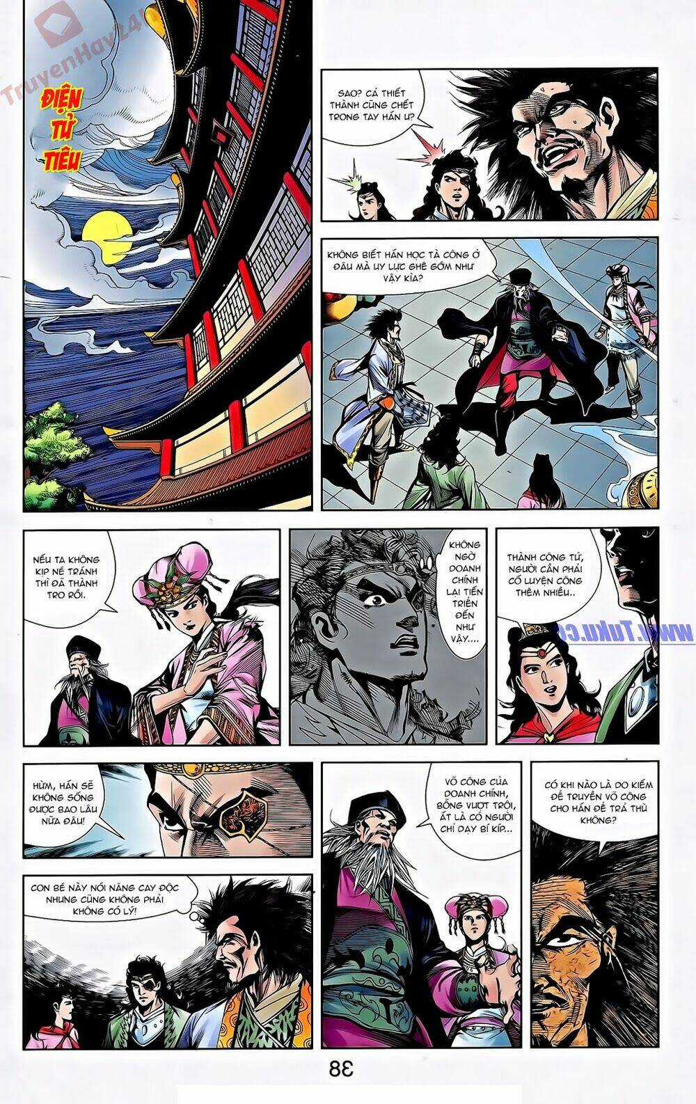 Thiên Tử Truyền Kỳ 2 - Tần Vương Doanh Chính Chapter 56 trang 11