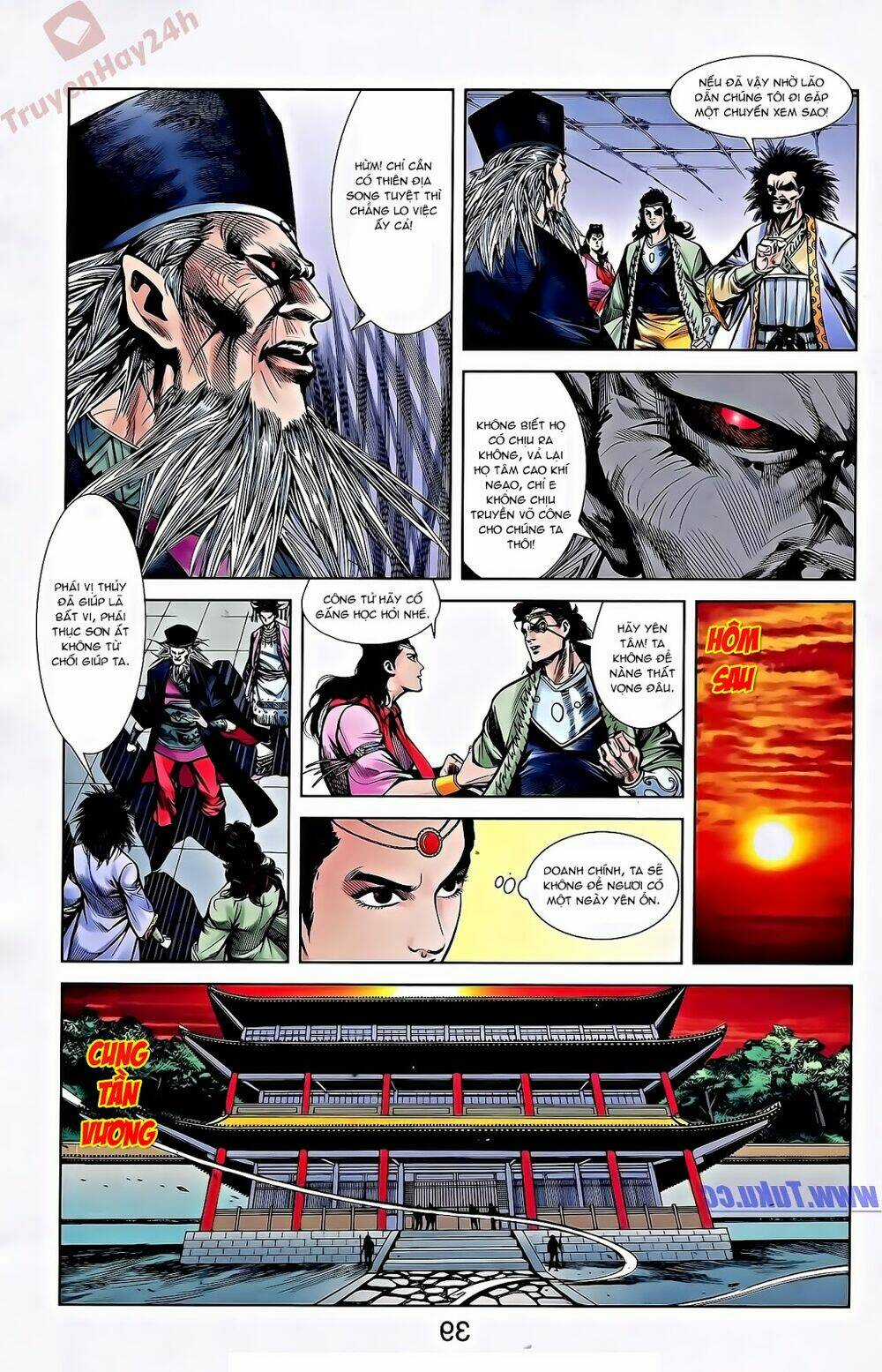 Thiên Tử Truyền Kỳ 2 - Tần Vương Doanh Chính Chapter 56 trang 12