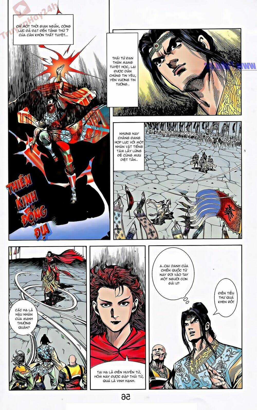 Thiên Tử Truyền Kỳ 2 - Tần Vương Doanh Chính Chapter 56 trang 28