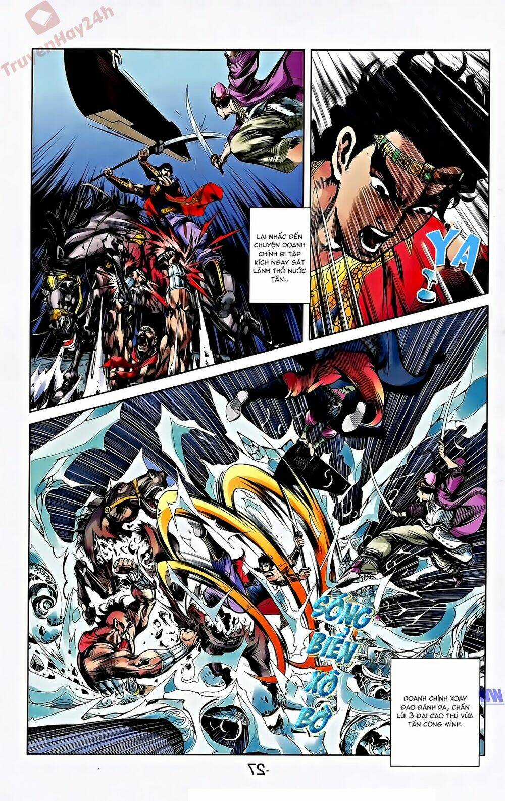 Thiên Tử Truyền Kỳ 2 - Tần Vương Doanh Chính Chapter 56 trang 3