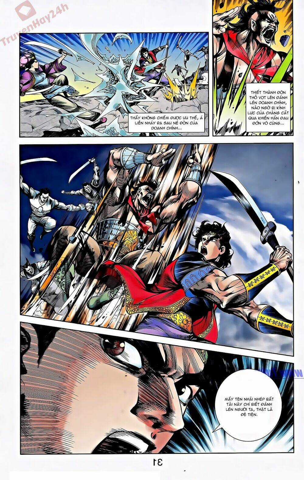 Thiên Tử Truyền Kỳ 2 - Tần Vương Doanh Chính Chapter 56 trang 7