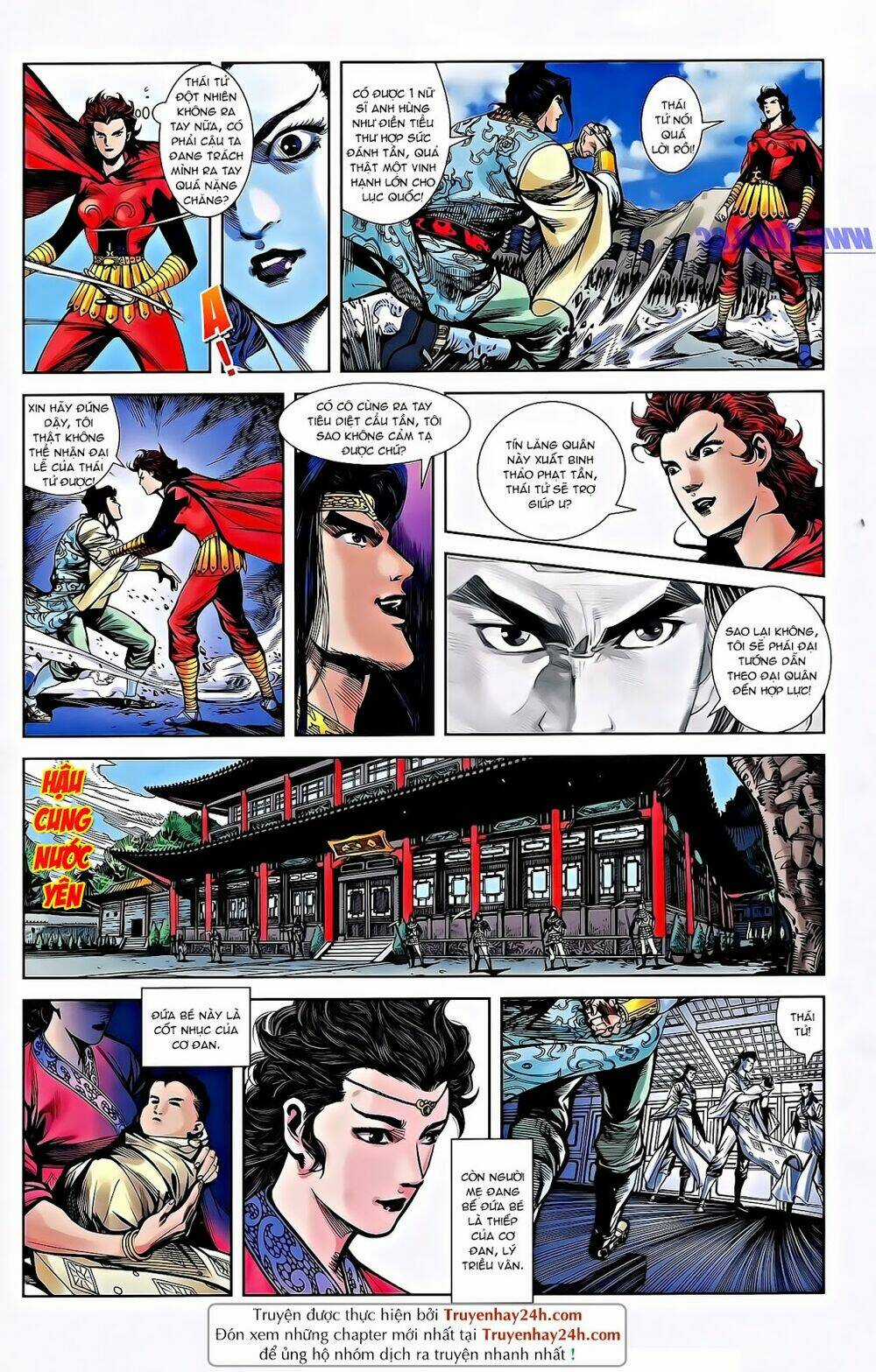 Thiên Tử Truyền Kỳ 2 - Tần Vương Doanh Chính Chapter 57 trang 12