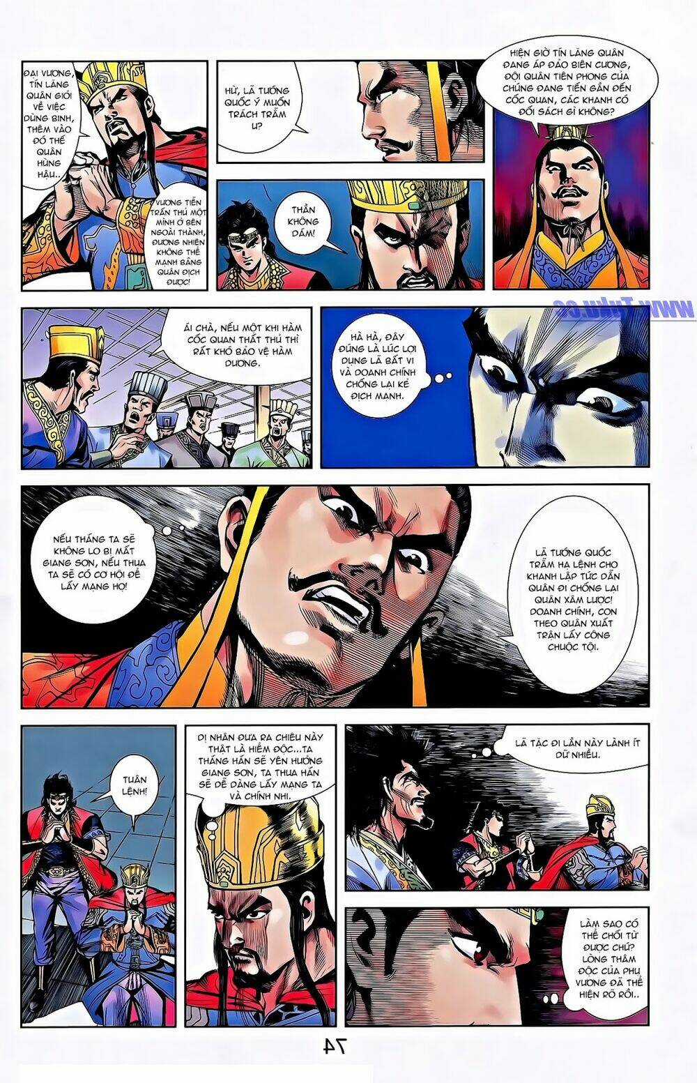 Thiên Tử Truyền Kỳ 2 - Tần Vương Doanh Chính Chapter 57 trang 18