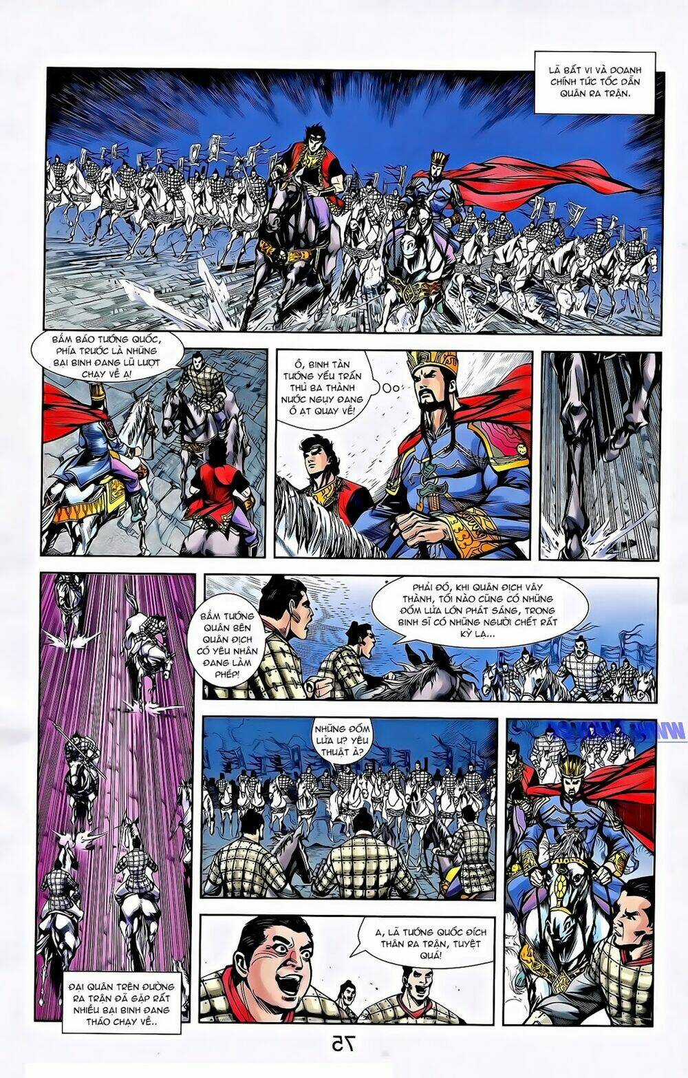 Thiên Tử Truyền Kỳ 2 - Tần Vương Doanh Chính Chapter 57 trang 19