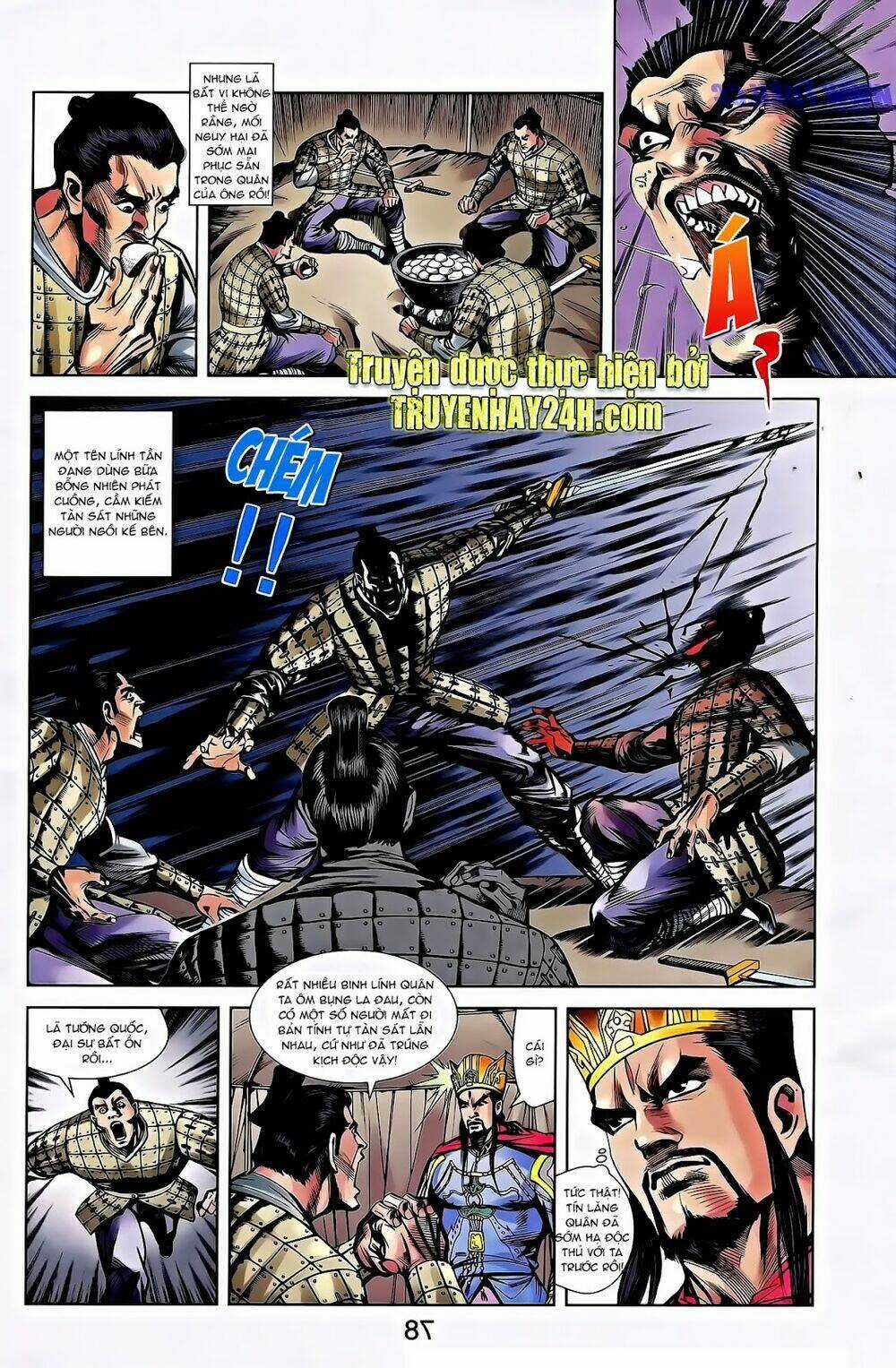 Thiên Tử Truyền Kỳ 2 - Tần Vương Doanh Chính Chapter 57 trang 22