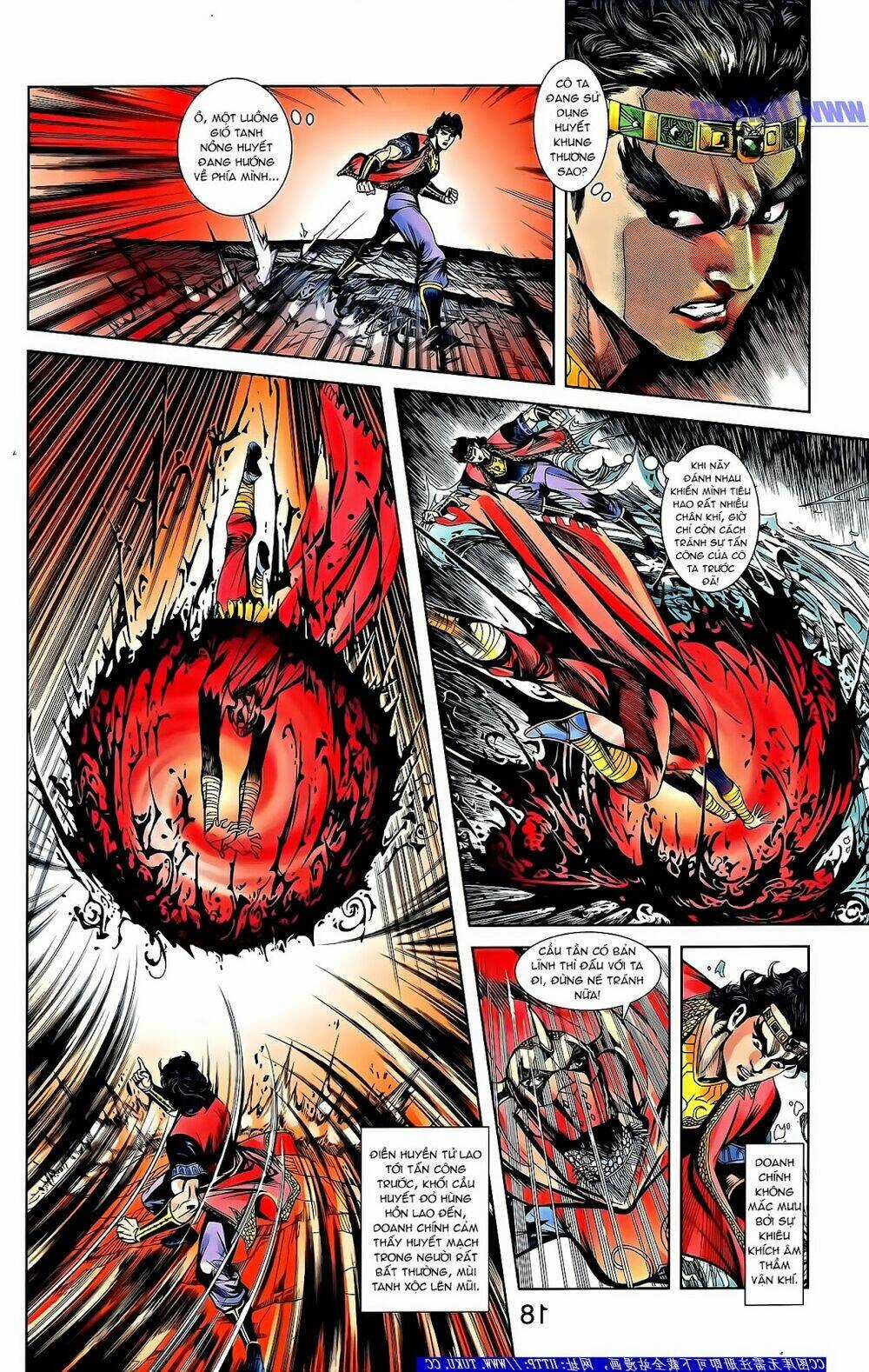 Thiên Tử Truyền Kỳ 2 - Tần Vương Doanh Chính Chapter 58 trang 10