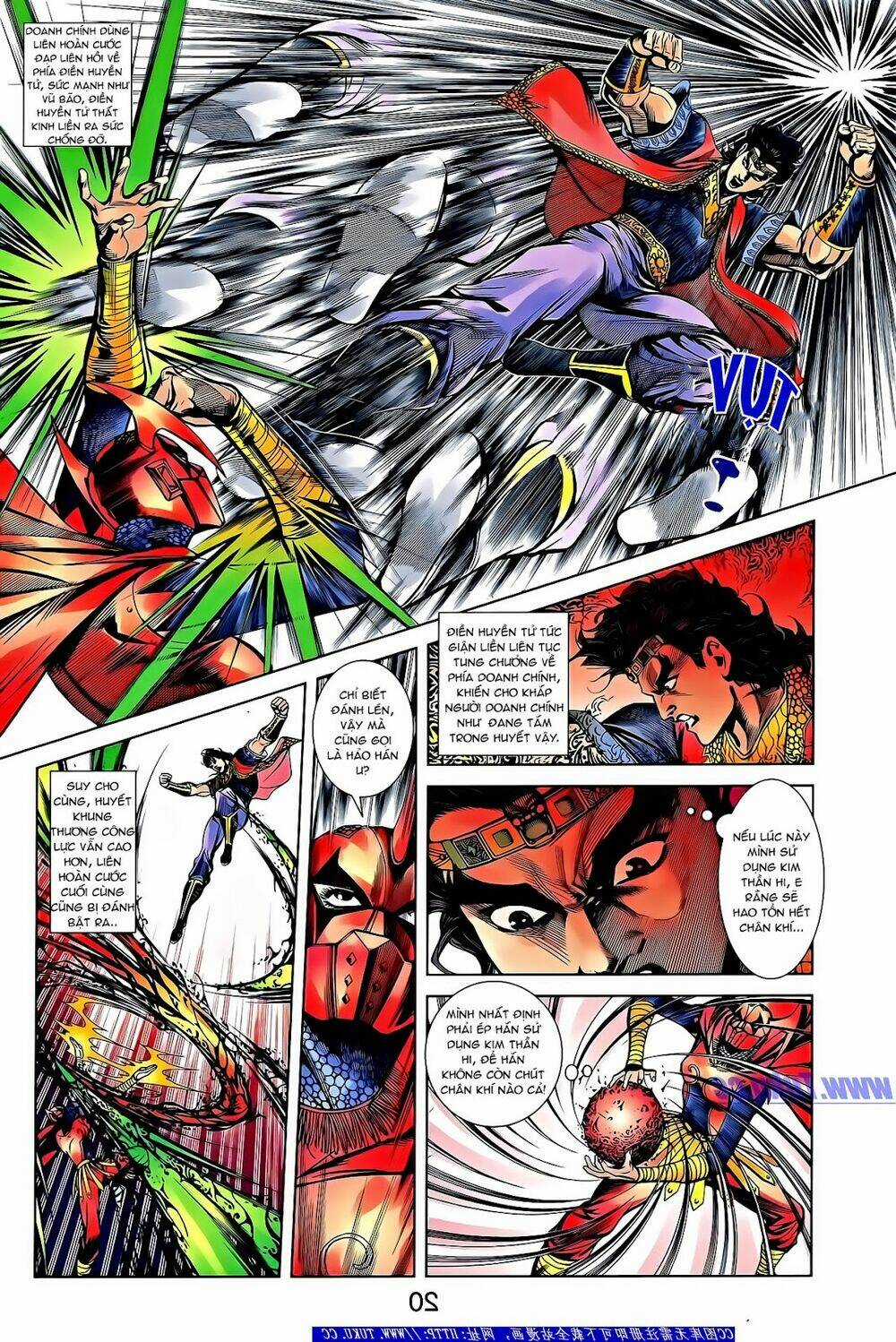 Thiên Tử Truyền Kỳ 2 - Tần Vương Doanh Chính Chapter 58 trang 12