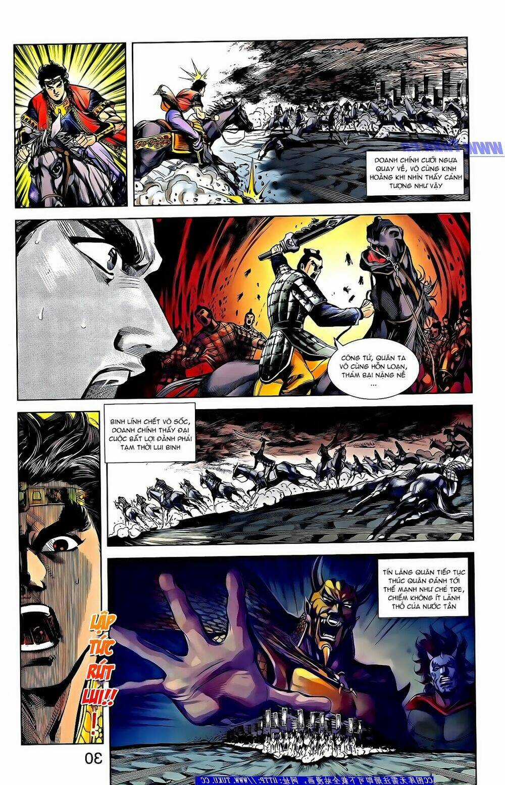 Thiên Tử Truyền Kỳ 2 - Tần Vương Doanh Chính Chapter 58 trang 22