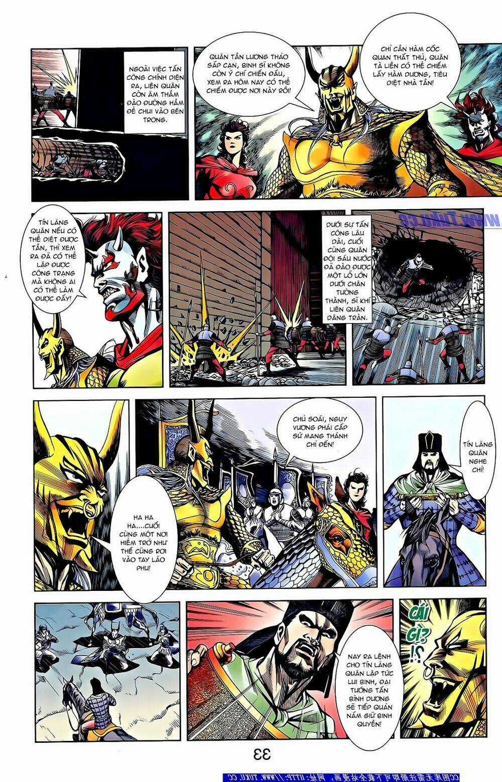 Thiên Tử Truyền Kỳ 2 - Tần Vương Doanh Chính Chapter 58 trang 25