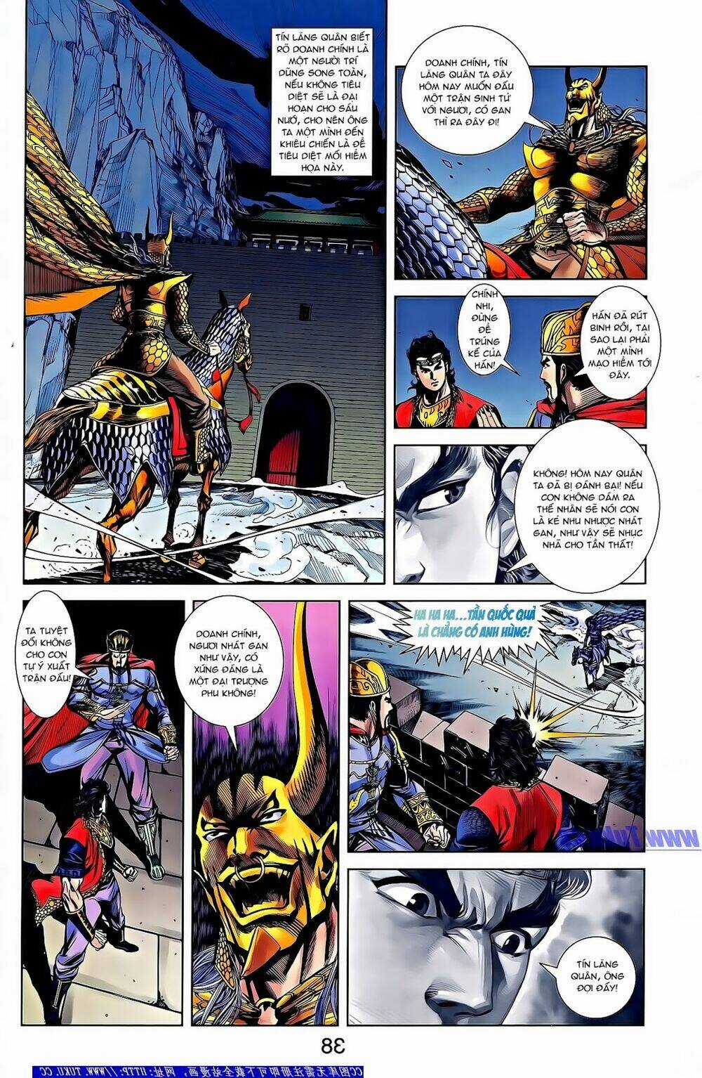 Thiên Tử Truyền Kỳ 2 - Tần Vương Doanh Chính Chapter 58 trang 30