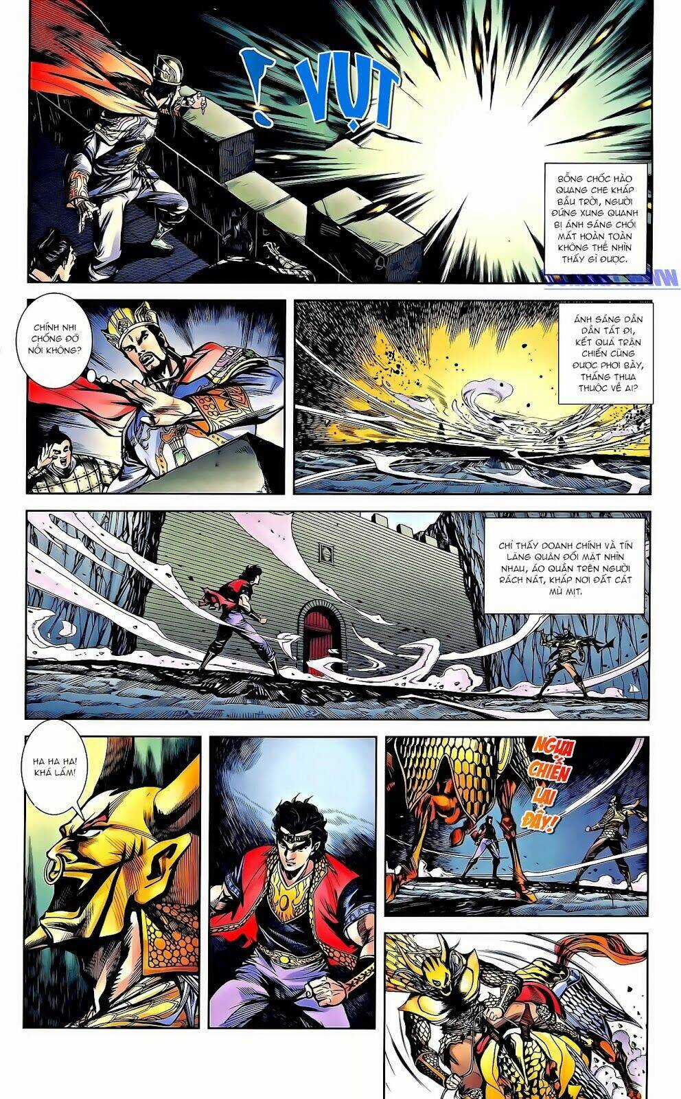 Thiên Tử Truyền Kỳ 2 - Tần Vương Doanh Chính Chapter 59 trang 10