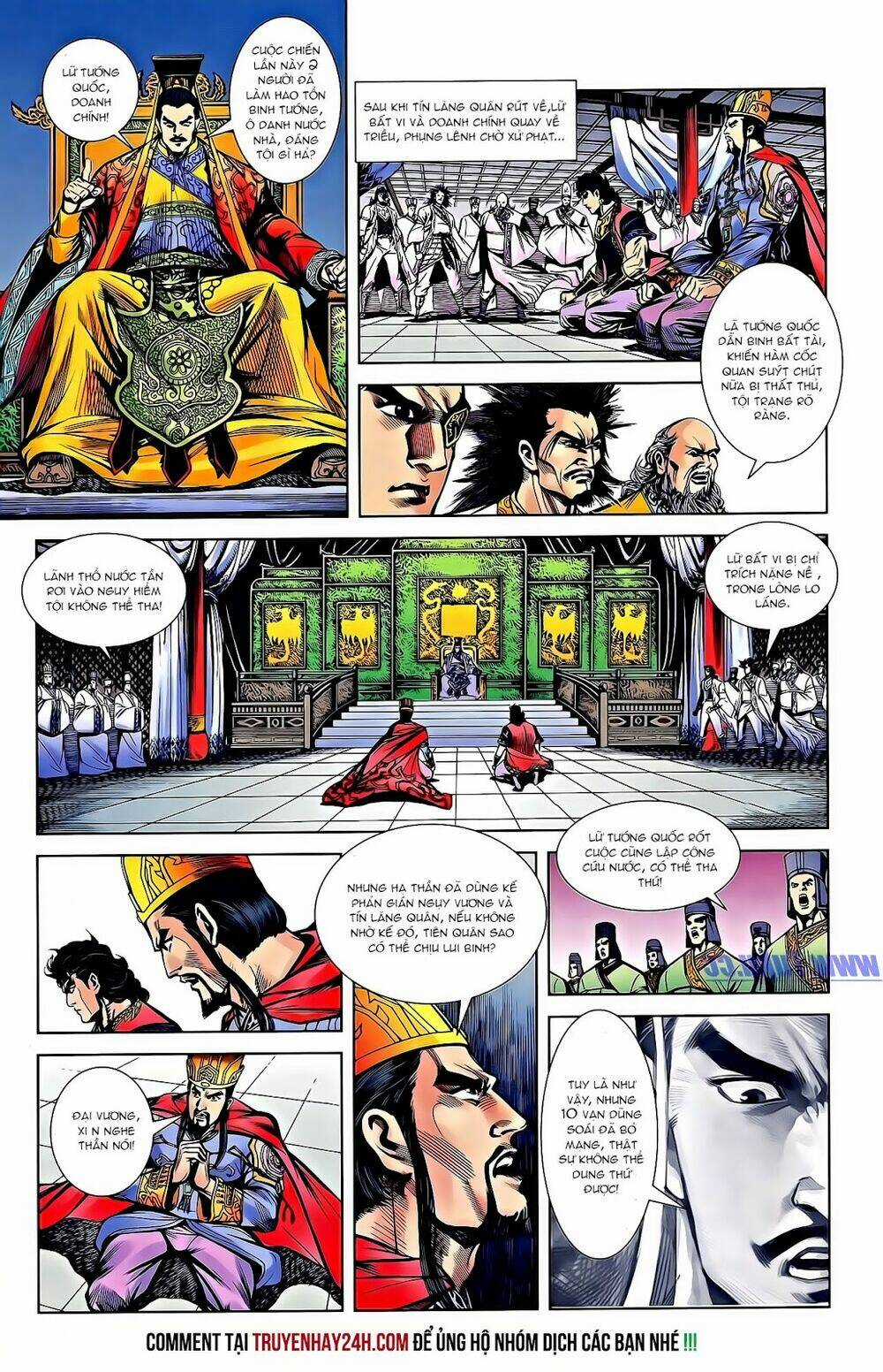 Thiên Tử Truyền Kỳ 2 - Tần Vương Doanh Chính Chapter 59 trang 14