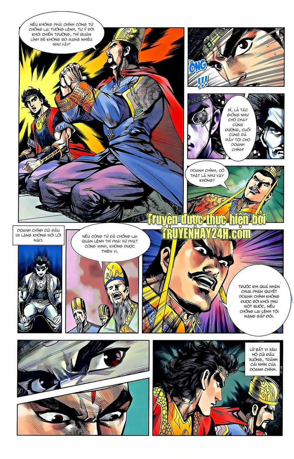 Thiên Tử Truyền Kỳ 2 - Tần Vương Doanh Chính Chapter 59 trang 15