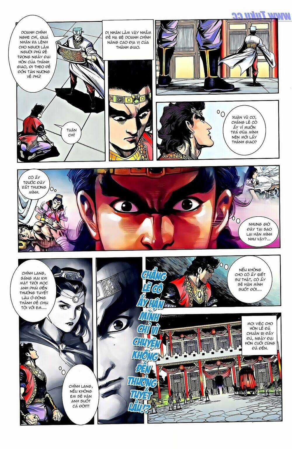 Thiên Tử Truyền Kỳ 2 - Tần Vương Doanh Chính Chapter 59 trang 19