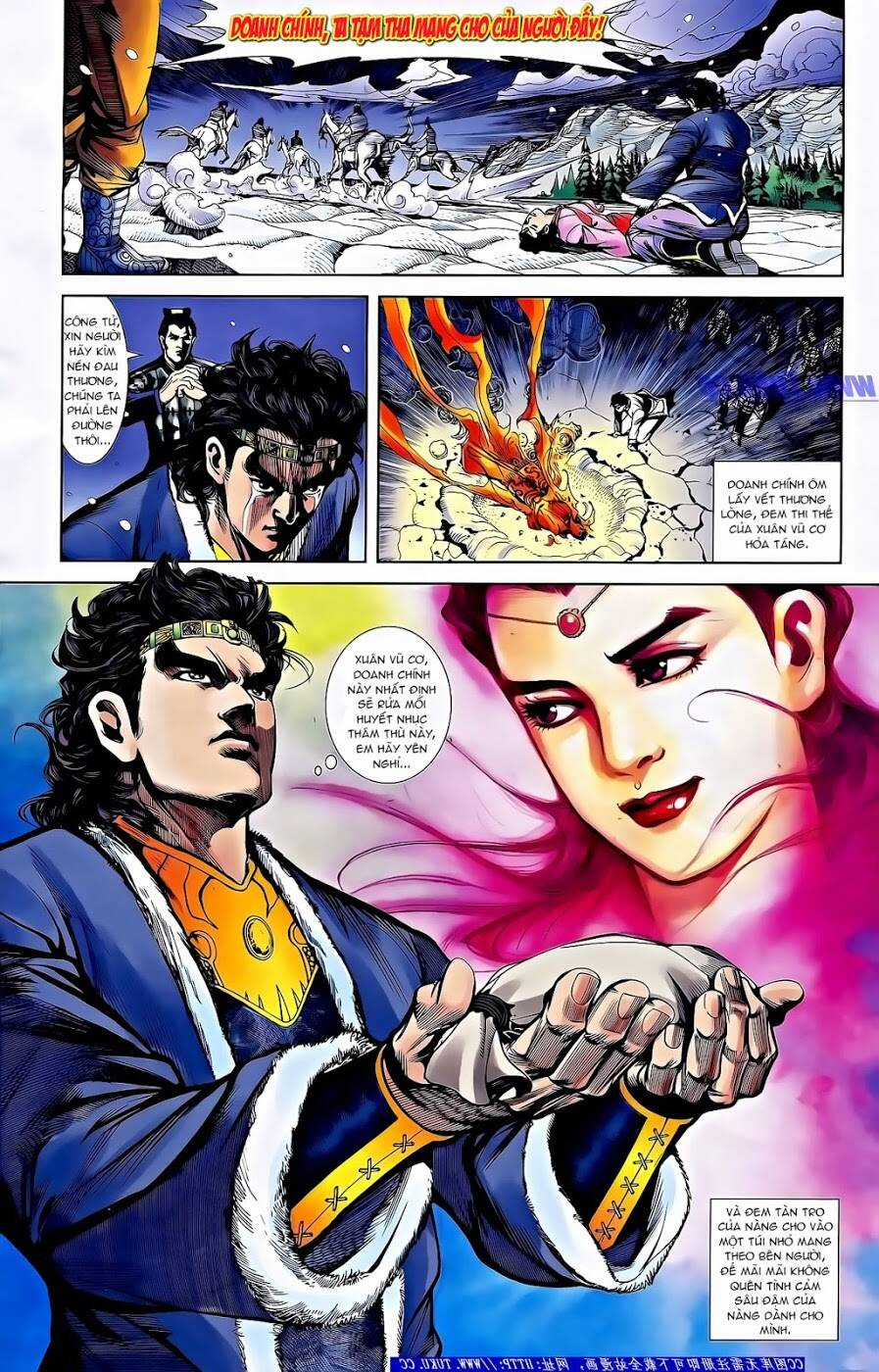 Thiên Tử Truyền Kỳ 2 - Tần Vương Doanh Chính Chapter 61 trang 5