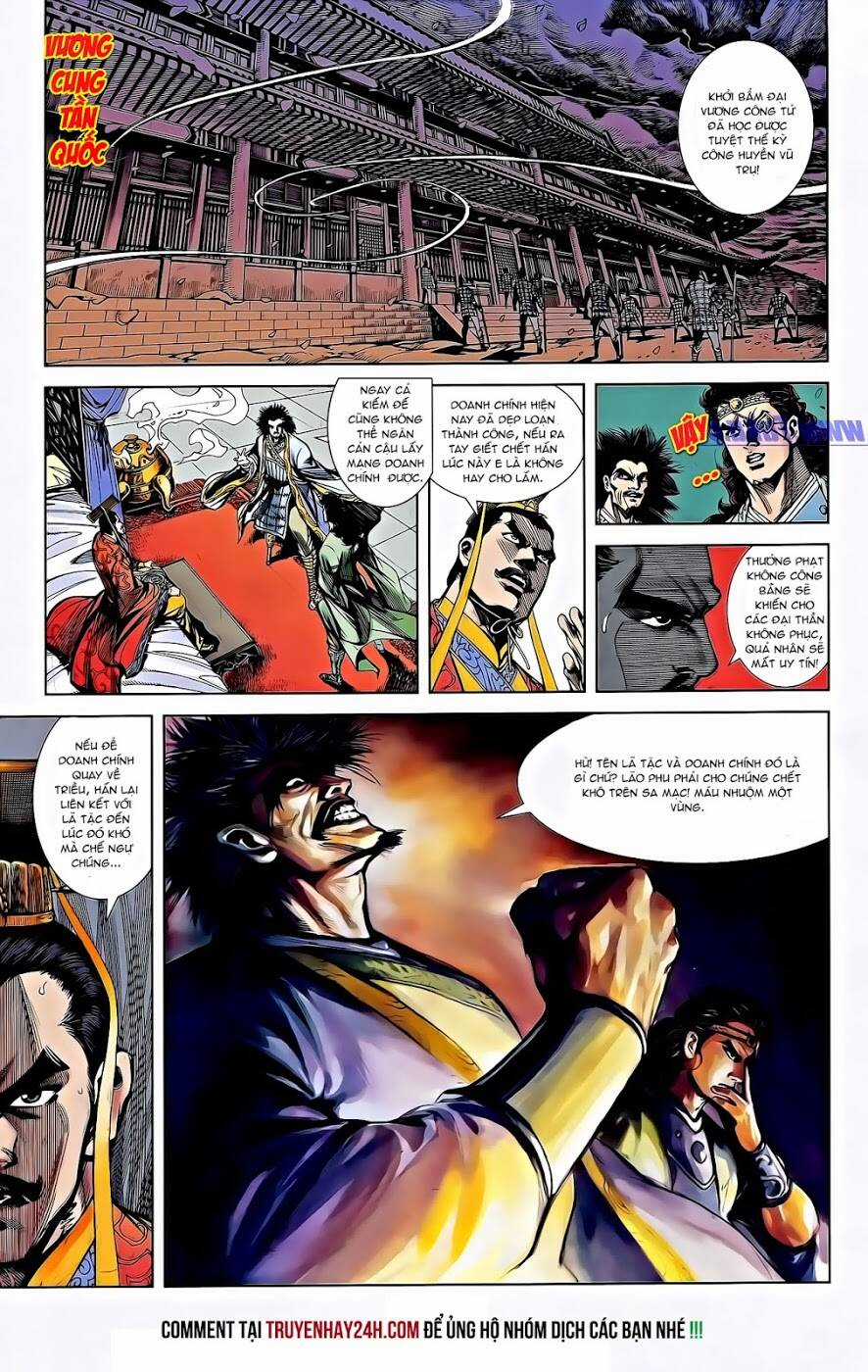 Thiên Tử Truyền Kỳ 2 - Tần Vương Doanh Chính Chapter 62 trang 10