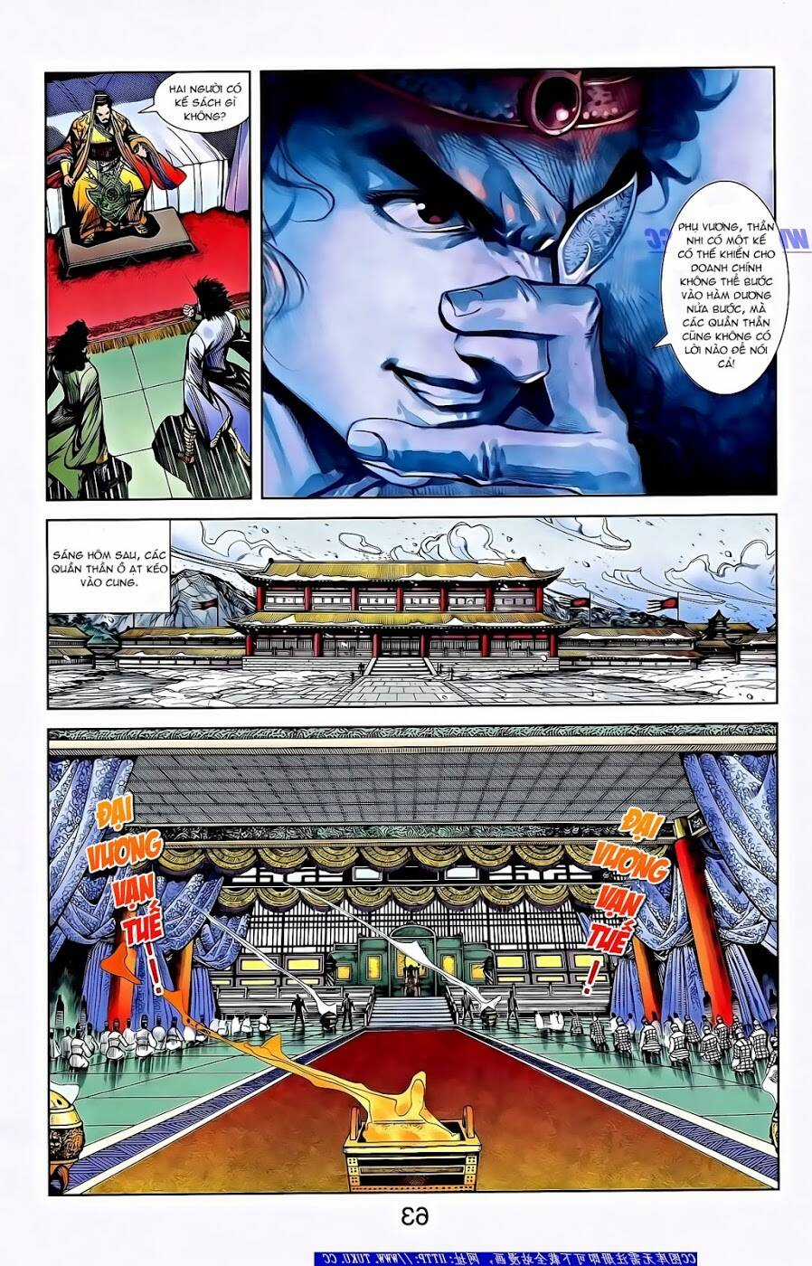 Thiên Tử Truyền Kỳ 2 - Tần Vương Doanh Chính Chapter 62 trang 11