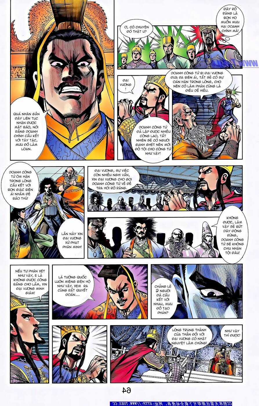 Thiên Tử Truyền Kỳ 2 - Tần Vương Doanh Chính Chapter 62 trang 12