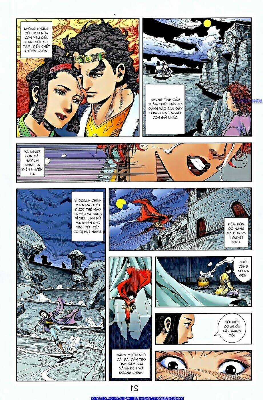 Thiên Tử Truyền Kỳ 2 - Tần Vương Doanh Chính Chapter 63 trang 17