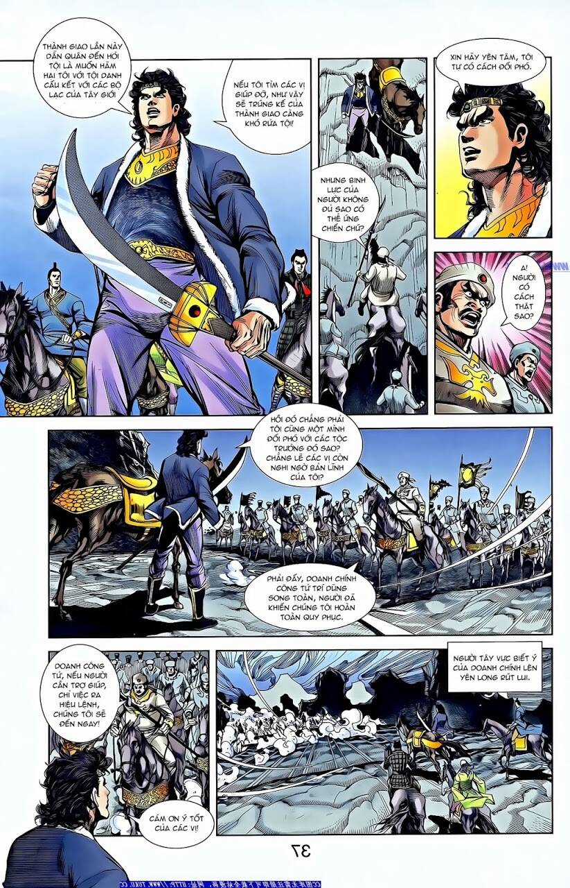 Thiên Tử Truyền Kỳ 2 - Tần Vương Doanh Chính Chapter 64 trang 4