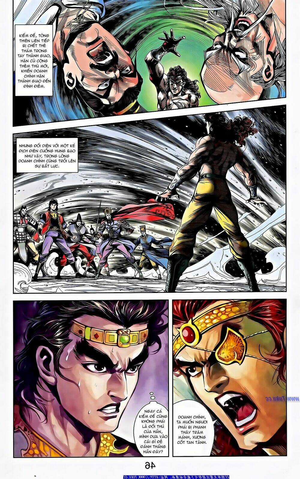 Thiên Tử Truyền Kỳ 2 - Tần Vương Doanh Chính Chapter 67 trang 2