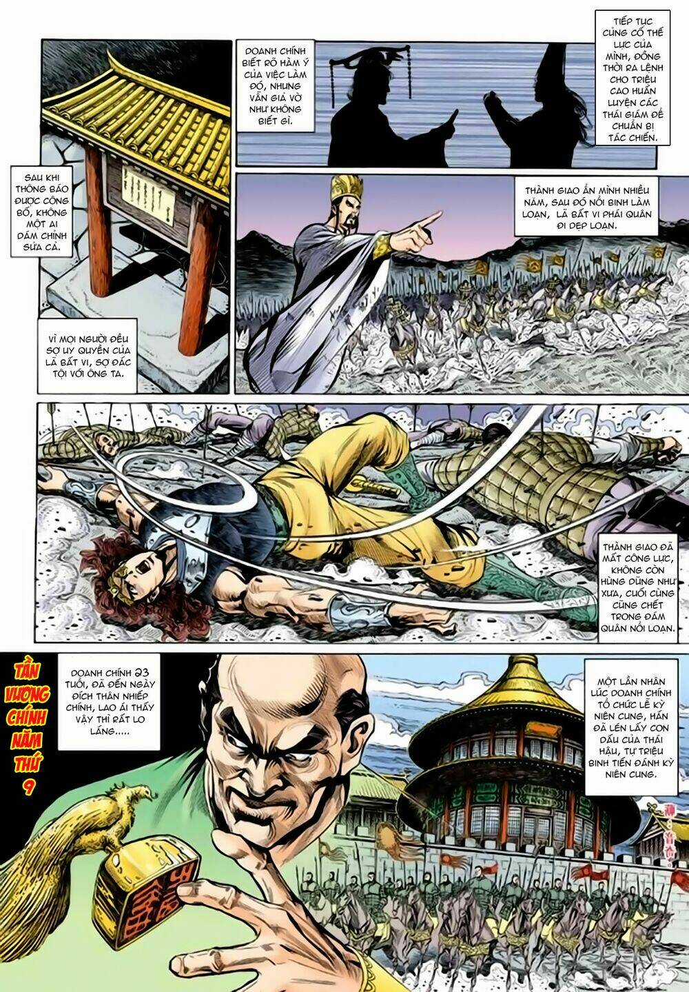 Thiên Tử Truyền Kỳ 2 - Tần Vương Doanh Chính Chapter 67 trang 30