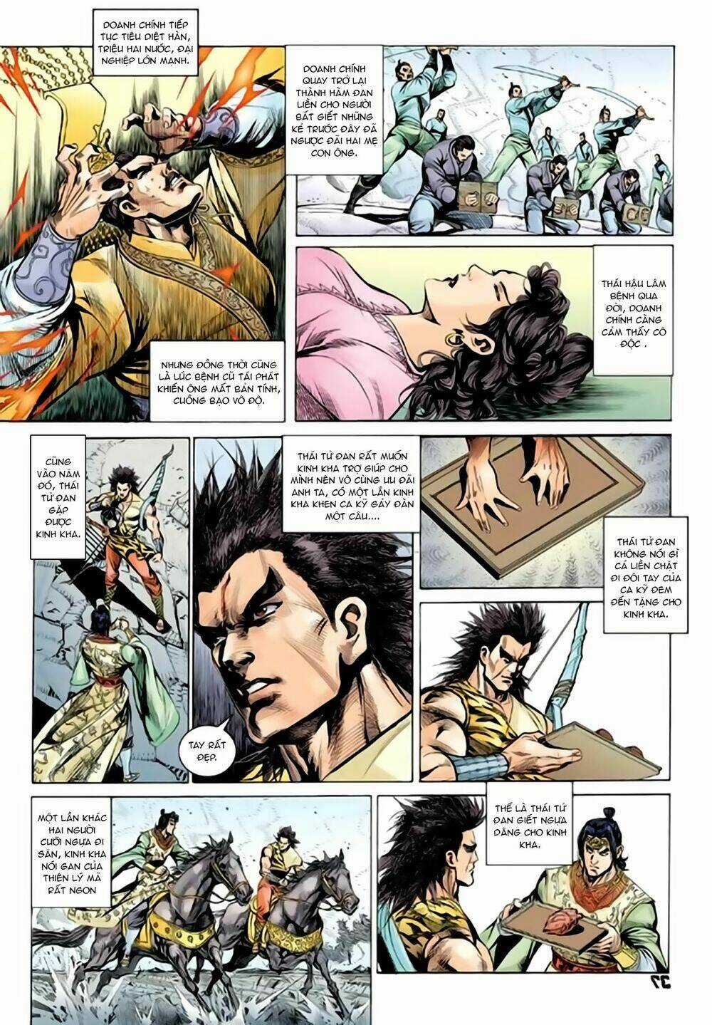 Thiên Tử Truyền Kỳ 2 - Tần Vương Doanh Chính Chapter 67 trang 36