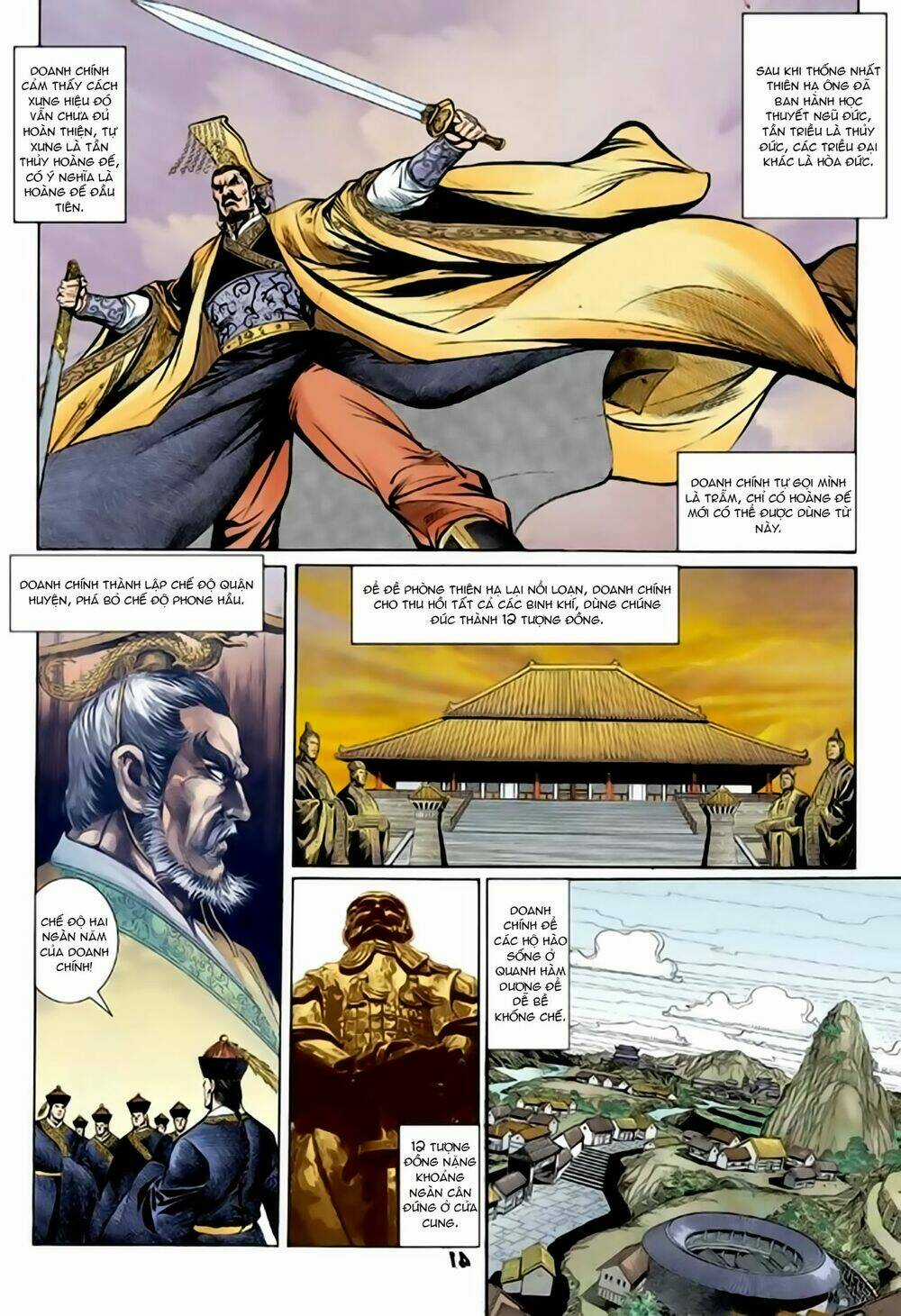 Thiên Tử Truyền Kỳ 2 - Tần Vương Doanh Chính Chapter 67 trang 40