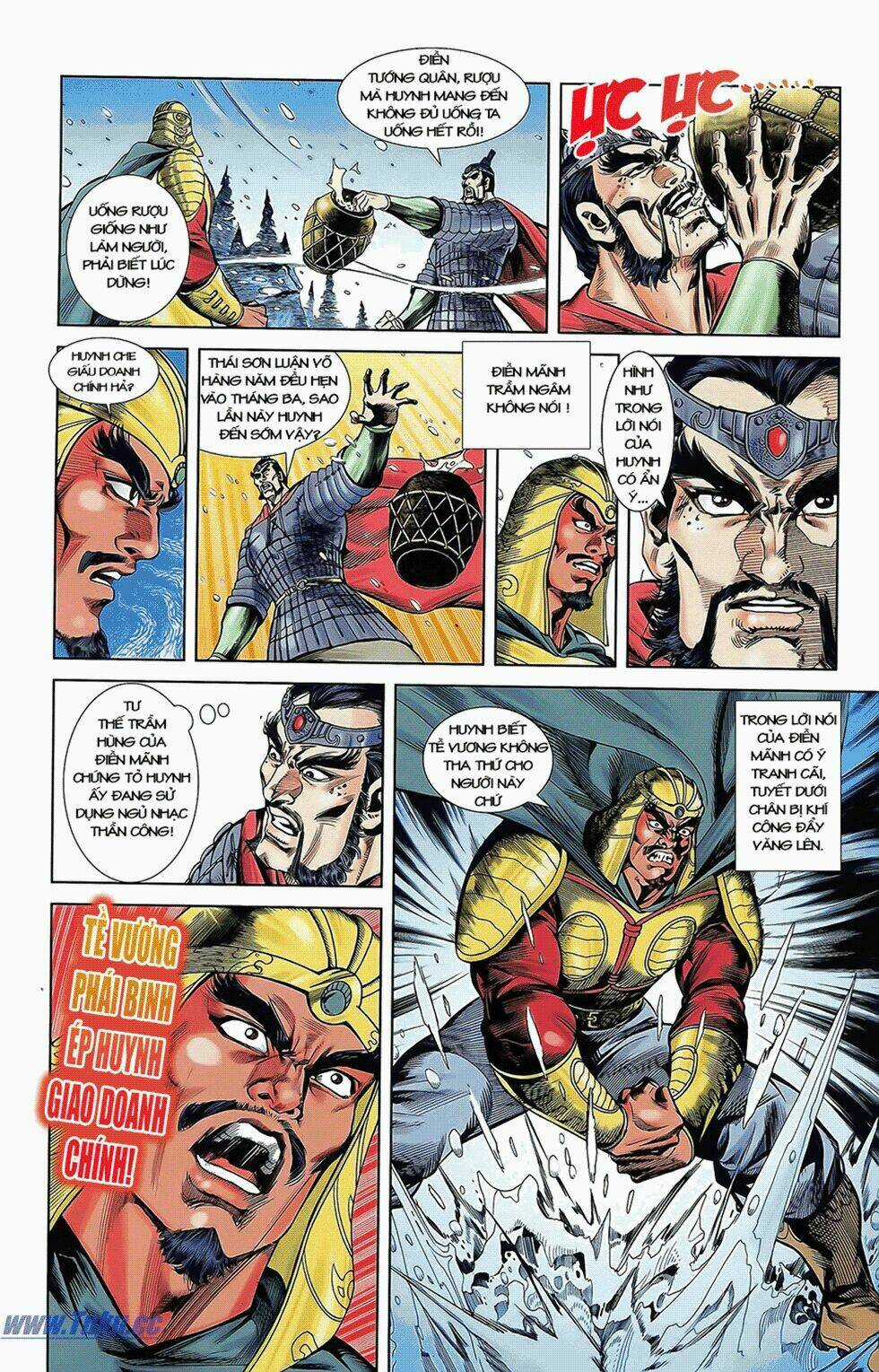 Thiên Tử Truyền Kỳ 2 - Tần Vương Doanh Chính Chapter 7 trang 16