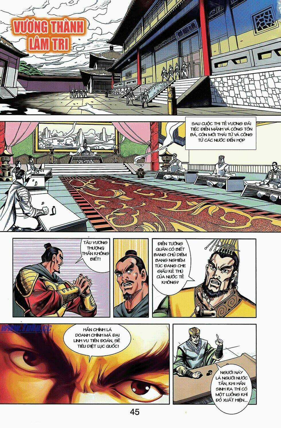 Thiên Tử Truyền Kỳ 2 - Tần Vương Doanh Chính Chapter 7 trang 3